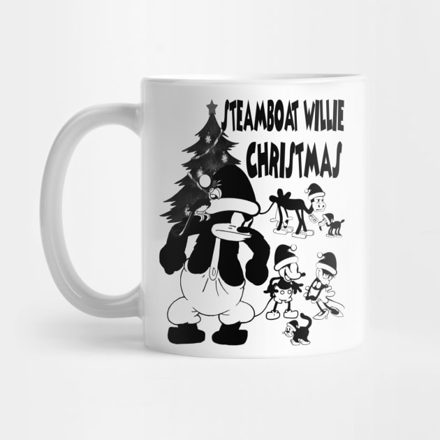 Christmas Steamboat Willie by Megadorim